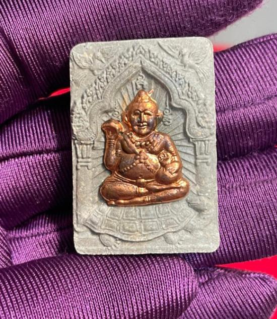 กุมารมหาภูติลิ้นทอง​ หน้ากากสัมฤทธิ์ หลวงพ่อ​ดำ​ วัด​สันติ​ธรรม จ.สระแก้ว