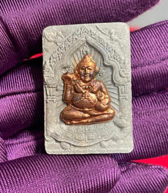 กุมารมหาภูติลิ้นทอง​ หน้ากากสัมฤทธิ์ หลวงพ่อ​ดำ​ วัด​สันติ​ธรรม จ.สระแก้ว